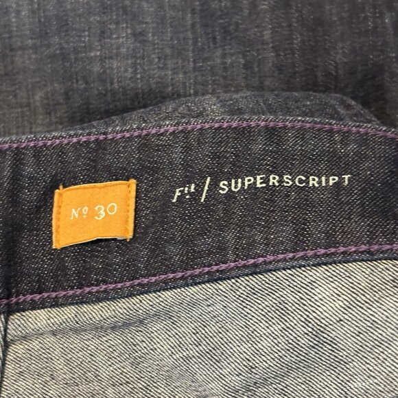 Pilcro Women's Dark Wash Flare Jeans Size 30 70s bohemian Hippie Night Out Dress - Picture 12 of 16